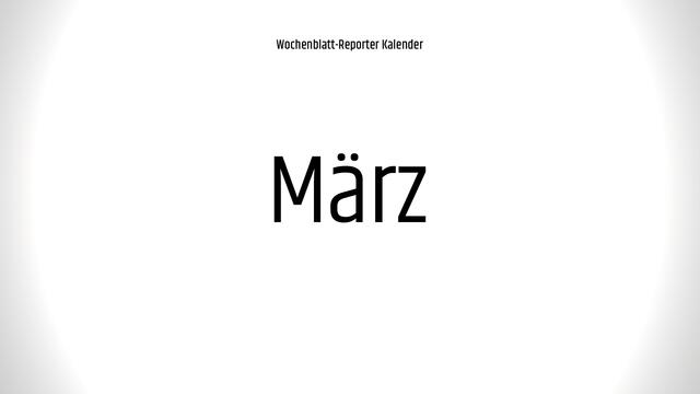 Hier beginnen die Abstimmungsfotos für den Monat März.  | Foto: red