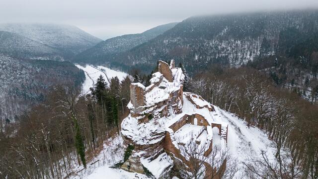 Motiv 12: Burgruine Meistersel bei Ramberg | Foto: Georg Beck