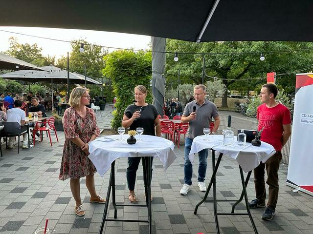 v.l.n.r.: Bettina Meier-Augenstein, Maren Knebel, Sven Kuhlmann, Tobias Bunk | Foto: Dr. Rahsan Dogan