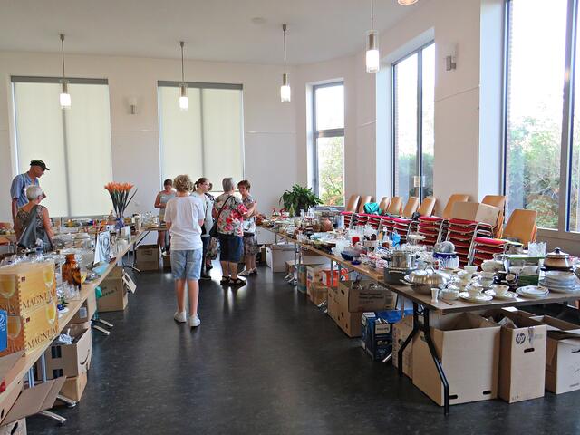 Schöne Ware wurde hier gespendet | Foto: Brigitte Melder