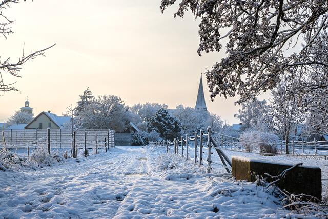 Motiv 2: Verschneites Böbingen | Foto: Georg Beck