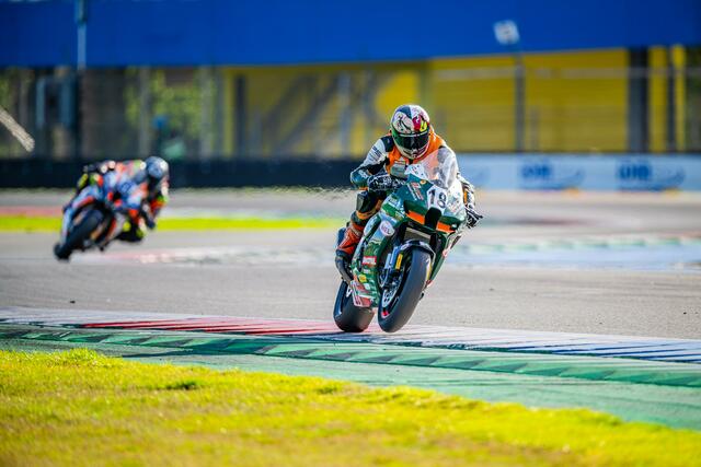 Felix Klinck (Ketsch/Kawasaki) wurde in Most und Assen jeweils Sechster | Foto: Mathis Schmid