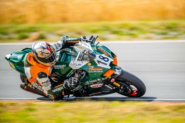 Felix Klinck (Ketsch/Kawasaki) wurde in Most und Assen jeweils Sechster | Foto: Mathis Schmid