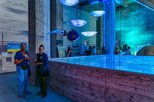 Von links nach rechts: Edda Henßler und Melanie Wieser | Foto: Ralph Beetz