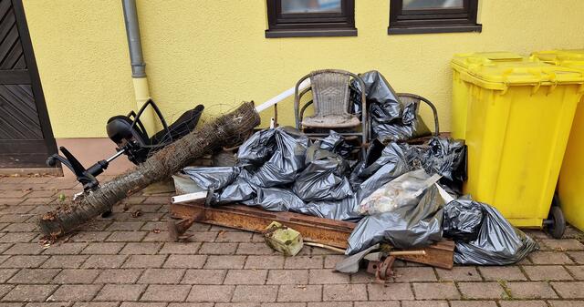 Auch dieses Jahr kam einiges an Müll und Schrott zusammen | Foto: Jasmin Becela