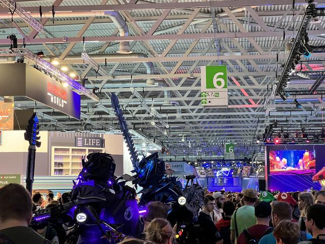 Mit 320.000 Besuchern in diesem Jahr, ist die gamescom einer der meistbesuchten Messen in Deutschland. | Foto: Timm Lucas Pahl