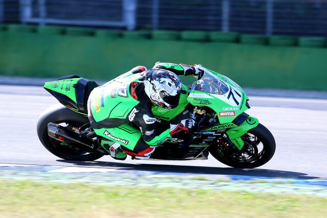 Kawasaki-Pilot Pascal Schneider | Foto: Thomas Haas