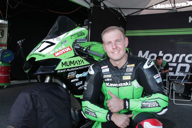Kawasaki-Pilot Pascal Schneider | Foto: Michael Sonnick