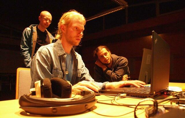 Arbeit im Tonstudio | Foto: G.Hanser