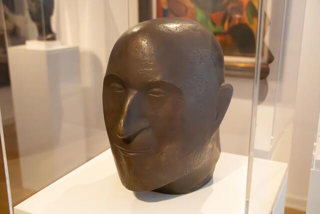 Portraitbüste Hans Purrmann - von Emy Roeder | Foto: Heike Schwitalla