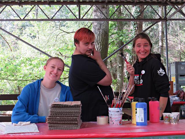 Naturfreundejugend beschäftigte die Kinder | Foto: Brigitte Melder
