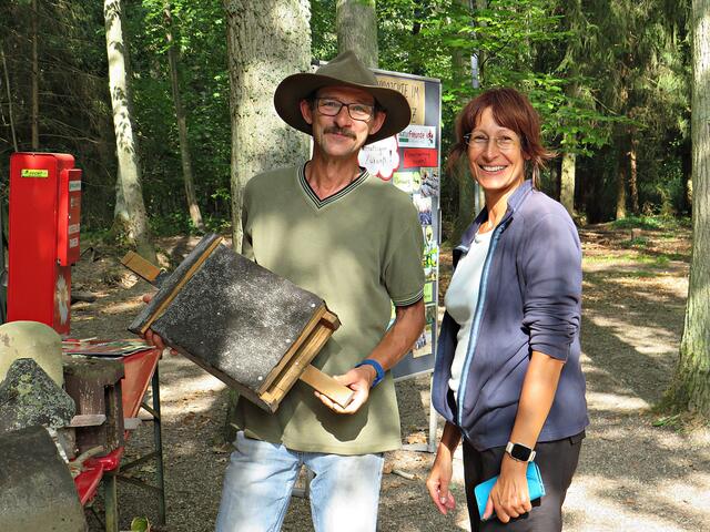 Kurt Prybylowicz und Isabelle Sander | Foto: Brigitte Melder