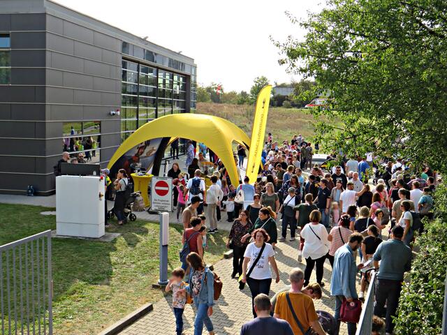 Mords was los auf dem Gelände | Foto: Brigitte Melder