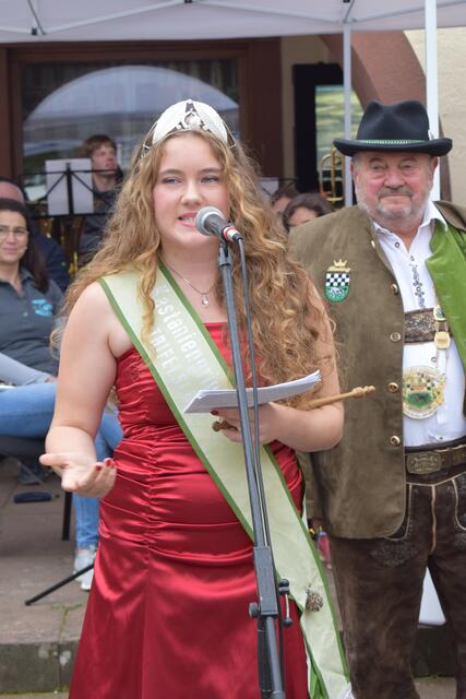 Klaudia I. bei ihrer Abschiedsrede | Foto: Bender