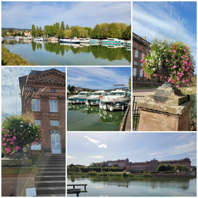 Jachthafen und Schloss Rohan in Saverne | Foto: IB