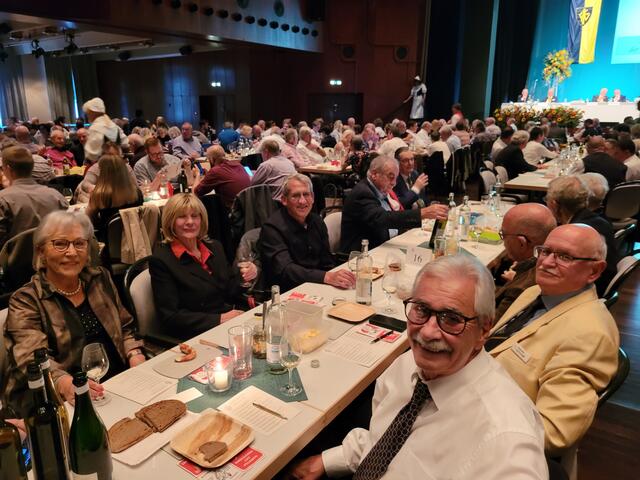 Neustadter Weinrunde der Weinbruderschaft der Pfalz bei der Pfalzweinprobe | Foto: Michael Landgraf