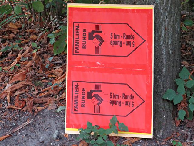 Wir liefen die Familienrunde | Foto: Brigitte Melder