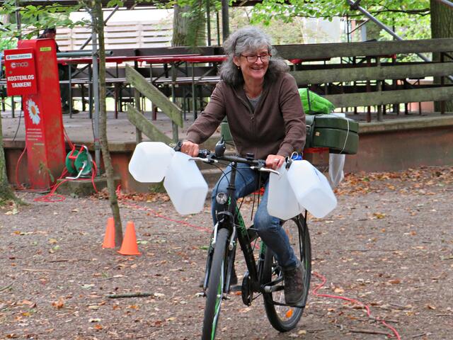 Nicht leicht, aber geschafft | Foto: Brigitte Melder