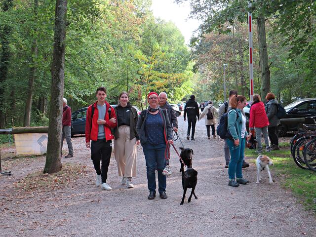 Mit ihren Hunden mit dabei | Foto: Brigitte Melder