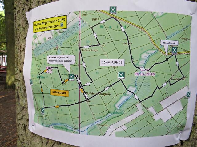 Die Wegstrecken | Foto: Brigitte Melder