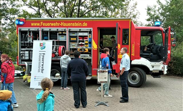 Die Freiwillige Feuerwehr Hauenstein stellt sich vor und möchte für ihre Jugendfeuerwehr interessieren. | Foto: W. G. Stähle