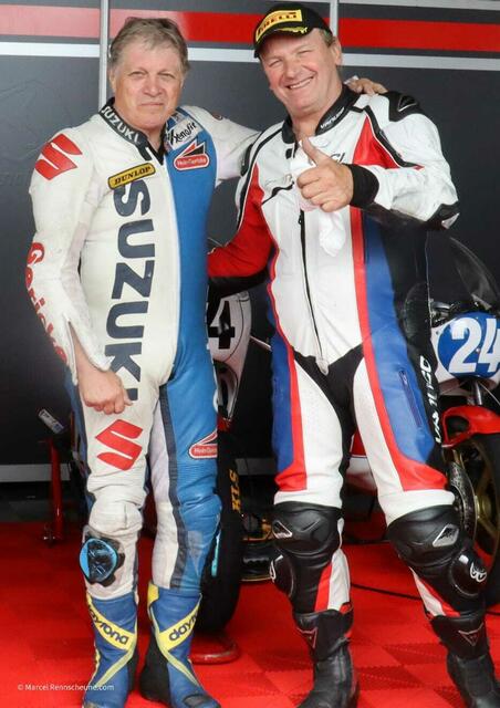 Martin Wimmer mit Lothar Neukirchner (rechts) | Foto: Marcel Uhlmann
