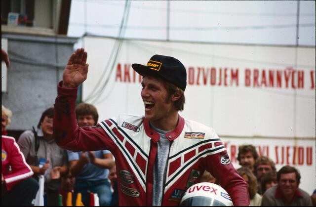 Martin Wimmer in Brünn auf dem Podium | Foto: Georg Schildknecht