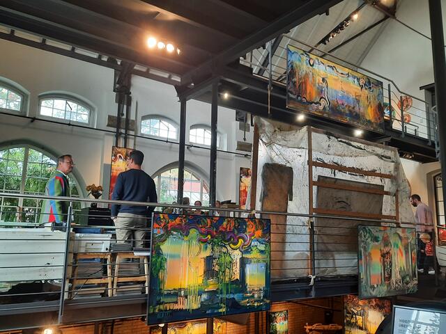 Ausstellung im Alten Pumpwerk Dietmar Brixy | Foto: Kristin Hätterich 