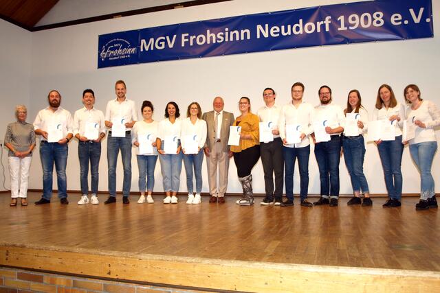 Ehrungen gab es auch für die Jugend. | Foto: Urheber: W. Schmidhuber