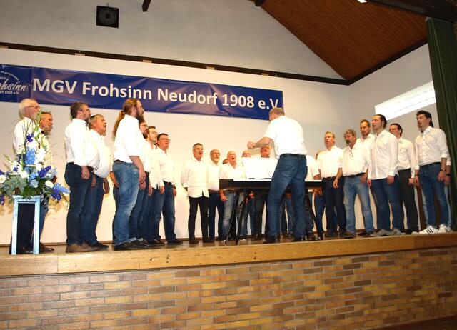 Auf 115 Jahre kommt der Männerchor | Foto: Urheber: W. Schmidhuber