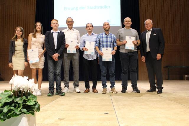 Auszeichnung Stadtradler | Foto: Gemeinde