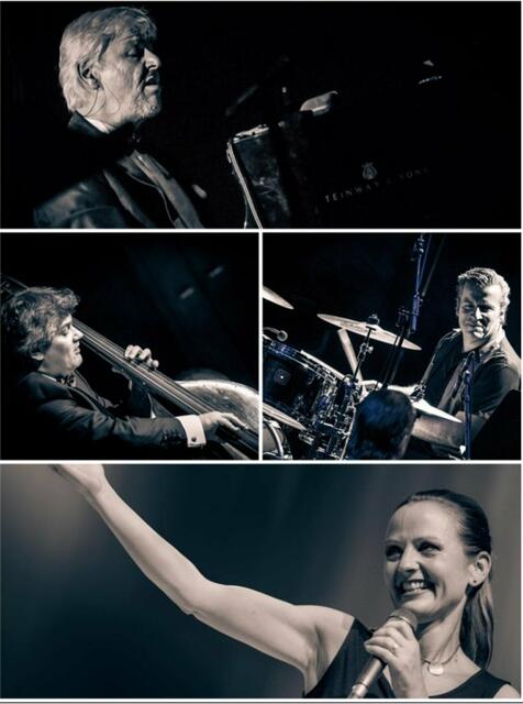 Sandie Wollasch begleitet vom Klaus Wagenleiter Trio.  | Foto: René van der Vorden 