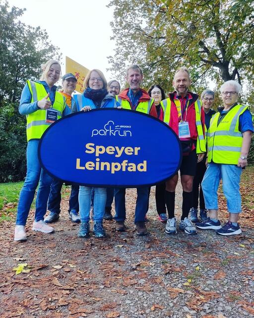 Großer Dank gilt unserem wunderbaren Helferteam | Foto: Speyer Leinpfad parkrun