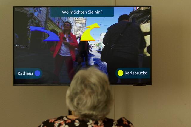 An Gabelungen des Weges können die Fahrenden selbst entscheiden, ob sie rechts oder links weiter fahren | Foto: Sabine Thornemann