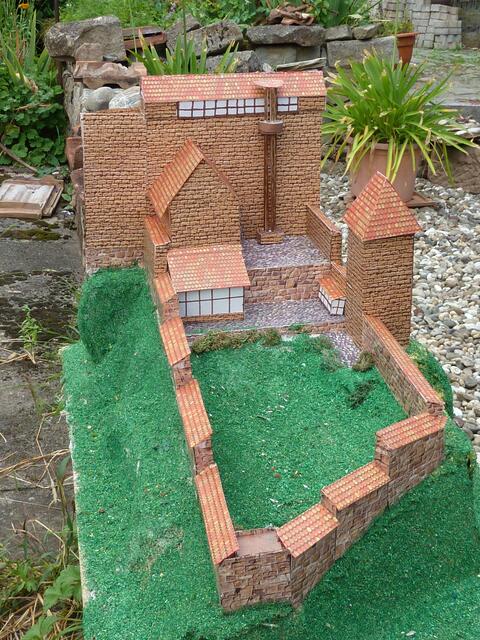 Alt-Scharfenck, Modell von G. Decker | Foto: G. Decker