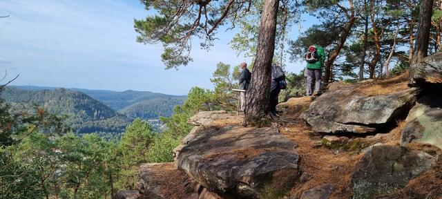 Blick vom Alten Teufelsfelsen - Lambrecht  | Foto: Thomas Mann