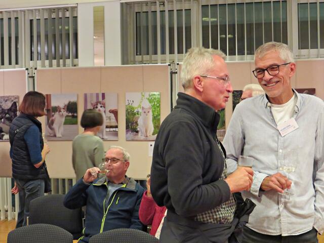 Volker Dörr im Gespräch | Foto: Brigitte Melder