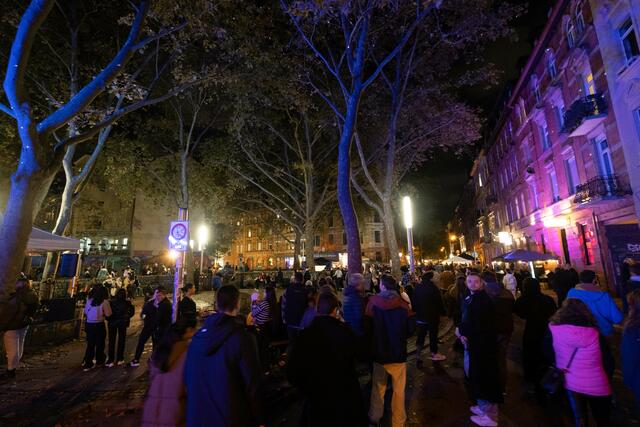 Über 27.000 Menschen feierten beim Nachtwandel 2023 im Jungbusch | Foto: Jessica Bader