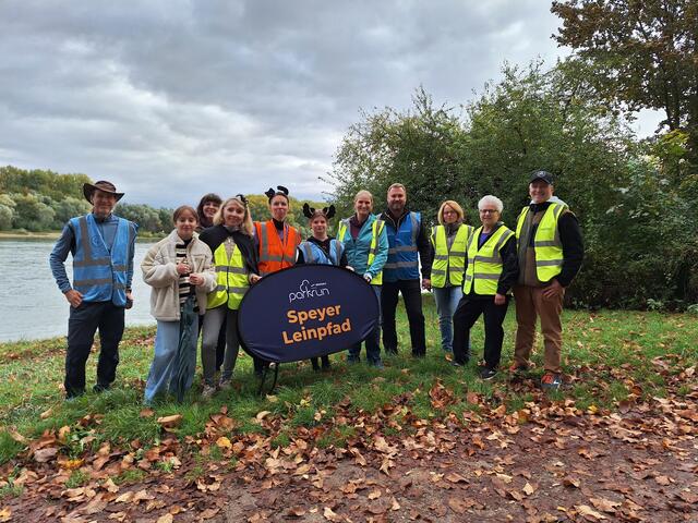 Danke an unser Helferteam | Foto: Speyer Leinpfad parkrun