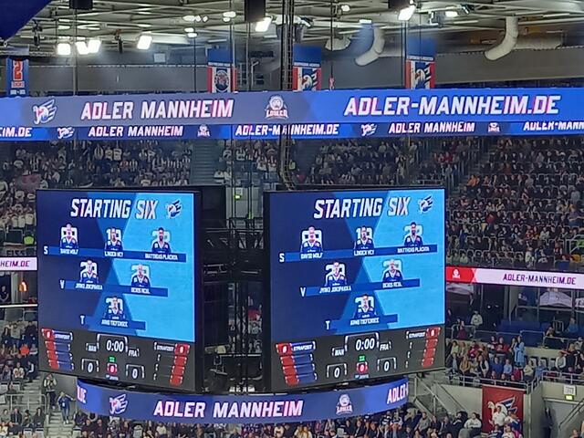 Adler Mannheim vs. Löwen Frankfurt, 31.10.2023 | Foto: Carsta Vogel