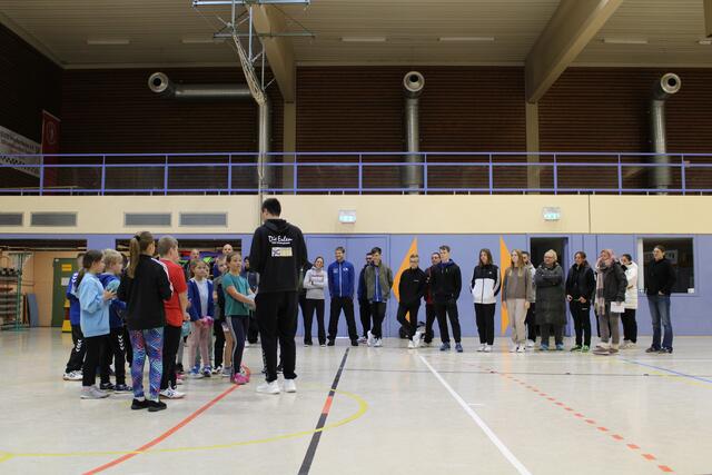 1. Ansprache durch Referent Malte Metz (Die Eulen) | Foto: SV05; JSG; Holger Wildt