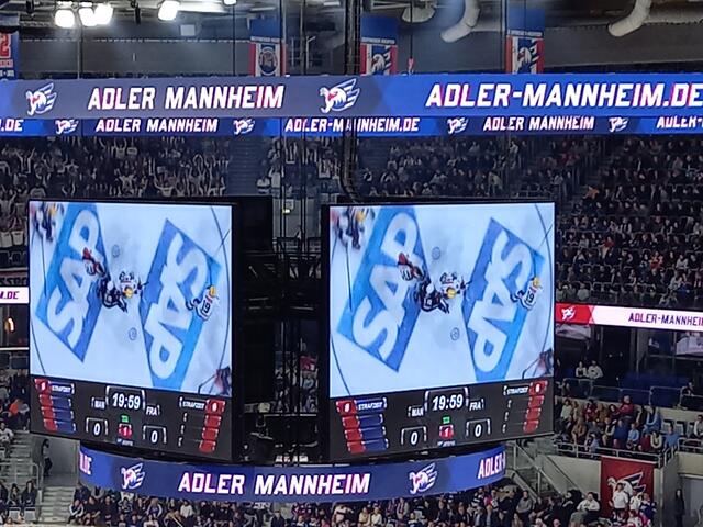 Adler Mannheim vs. Löwen Frankfurt, 31.10.2023 | Foto: Carsta Vogel