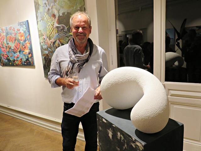 Ferdinand Schmieder mit seiner "Freien Wahl" | Foto: Brigitte Melder