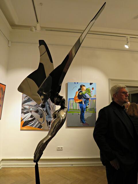 Skulptur "Zukunft" von Peter Brauchle | Foto: Brigitte Melder