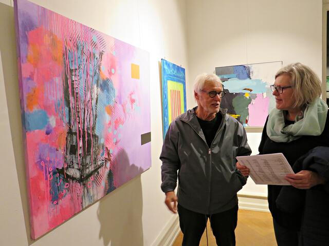 Manfred E. Plathe im Gespräch | Foto: Brigitte Melder