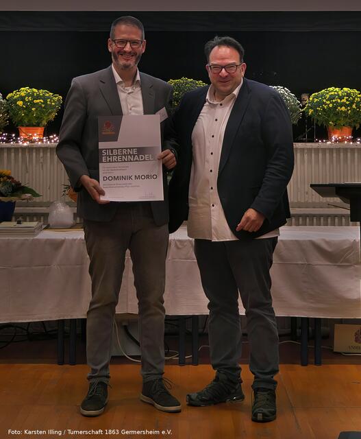vlnr: Dominik Morio und Dr. Stefan Walch | Foto: Foto: Karsten Illing