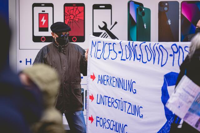 Gefordert werden Anerkennung der Krankheit, Unterstützung der Betroffenen und Forschung | Foto: Alexander Kästel