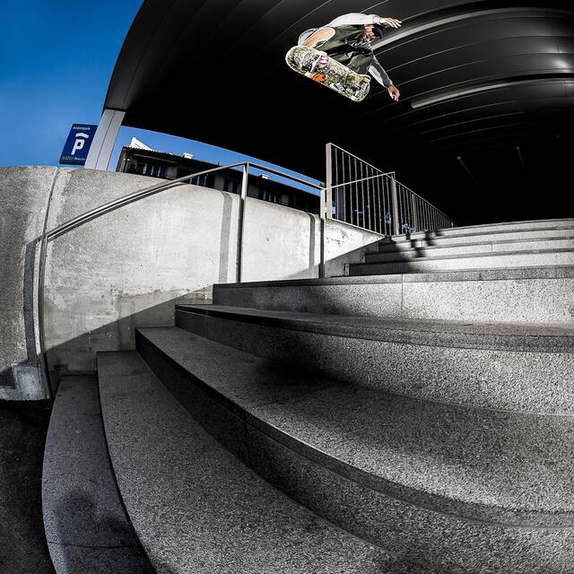 Foto vom Skater Kilian Zehnder für Magazin Thrasher von Fabian Reichenbach | Foto: Fabian Reichenbach