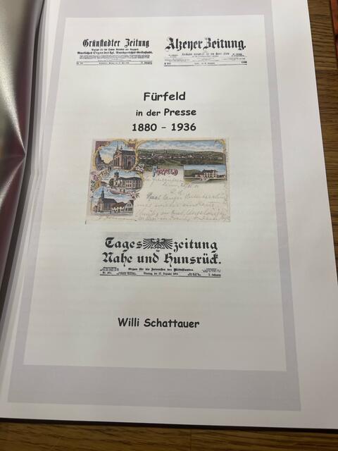 Fürfeld in der Presse 1880-1936 | Foto: Arno Mohr