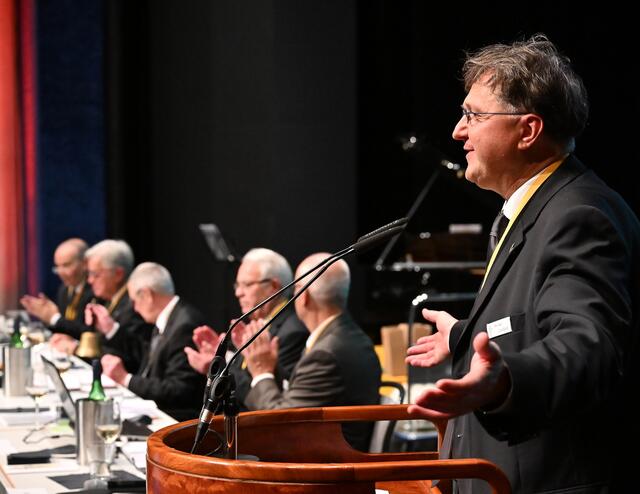 Zeremonienmeister und Moderator Michael Landgraf | Foto: Kai Mehn